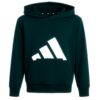 Sweat à capuche adidas enfant logo grand coupe standard