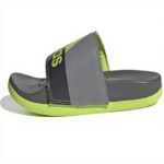 Adilette Comfort Claquettes adidas Mixte Gris Plage Sport