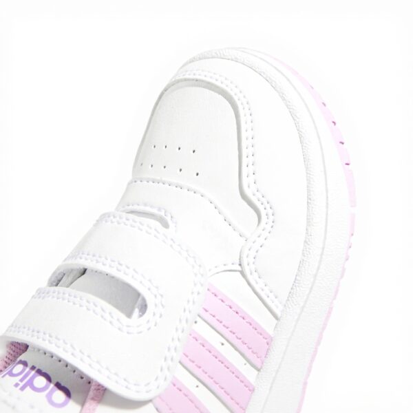 adidas Chaussures bébé Hoops Mixte textile à enfiler