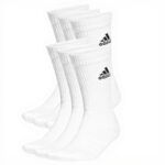 Chaussettes Sport adidas Mixte 6 paires Coton Confort