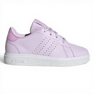 Adidas Baskets Enfant Advantage Base 2.0 Blanc Vert Mixte