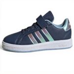 Adidas Grand Court 2.0 Baskets Enfant Mixte Blanc Cassé