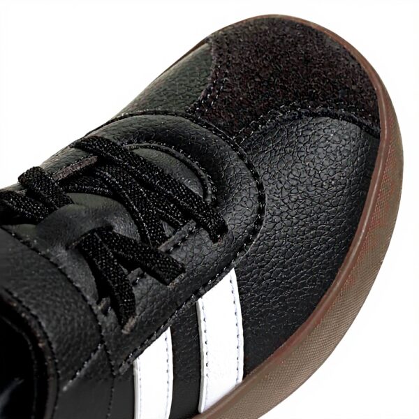 Baskets Adidas Enfant VL Court 3.0 Scratch Cuir Mixte