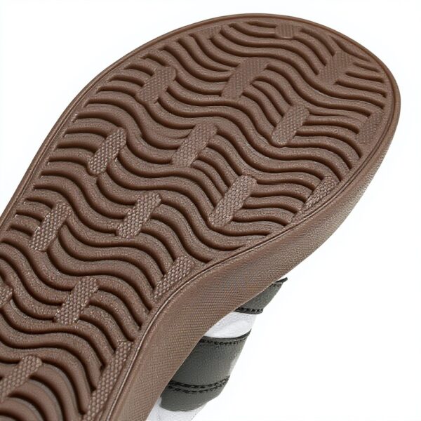 Baskets Adidas Enfant VL Court 3.0 Scratch Blanc Noir