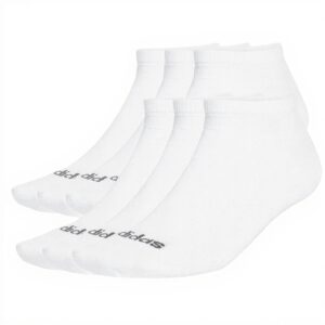 Chaussettes de sport adidas Linear Crew 6 paires mi-mollet
