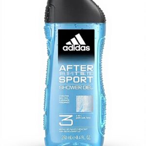 Gel douche Adidas After Sport 250ml lot de 4 rafraîchissant