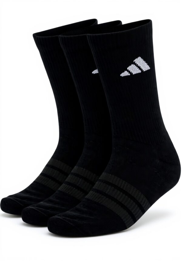 Chaussettes de sport adidas amorties lot 3 paires mixte