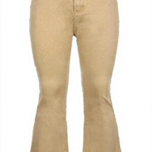 Jean femme CHENZKBD denim thermique cinq poches confortable