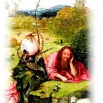 Reproduction Jérôme Bosch Saint Jean Baptiste Désert Toile