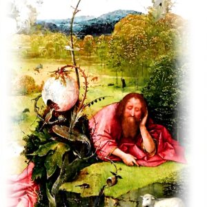 Reproduction Jérôme Bosch Saint Jean Baptiste Désert Toile