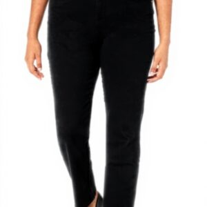 Jeans Gloria Vanderbilt Amanda Classique Femme Rinçage Noir