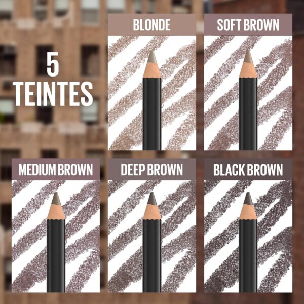 Crayon à sourcils Maybelline Quick Shaper fini naturel-6