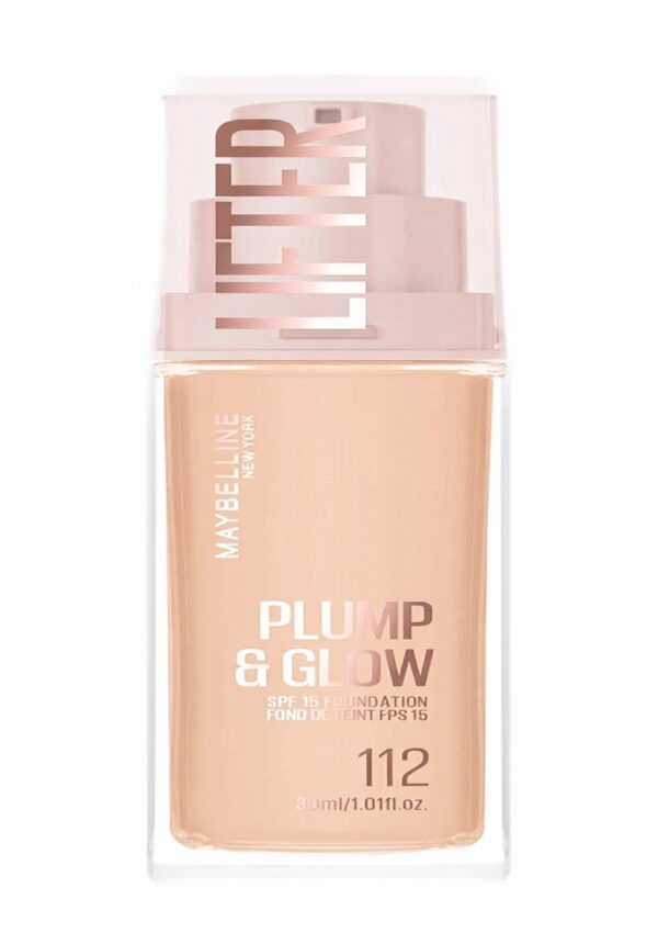 Fond de teint Maybelline Lifter Plump Glow repulpe éclat