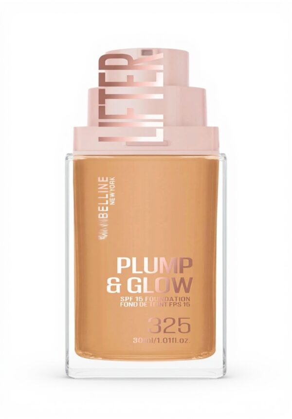 Fond de teint Maybelline Lifter Plump Glow repulpe éclat