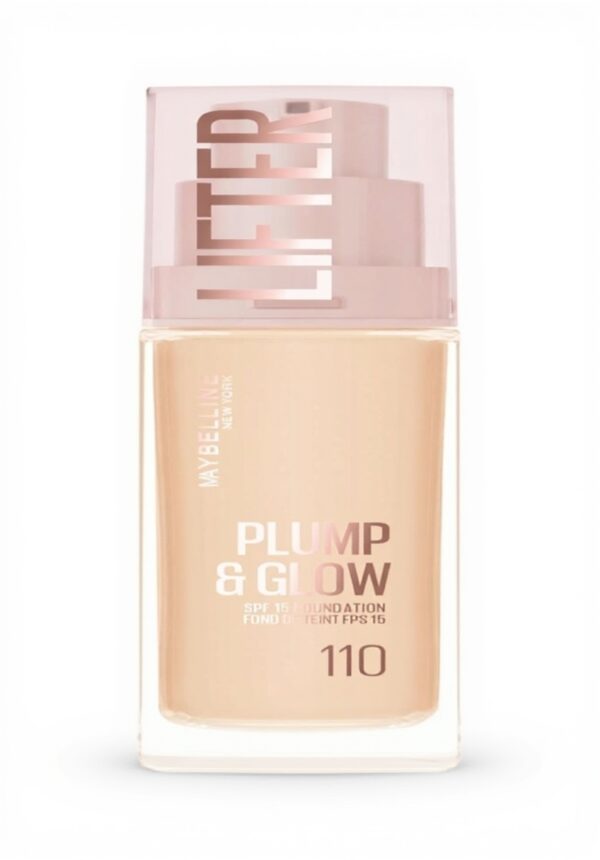 Fond de teint Maybelline Lifter Plump Glow repulpe éclat