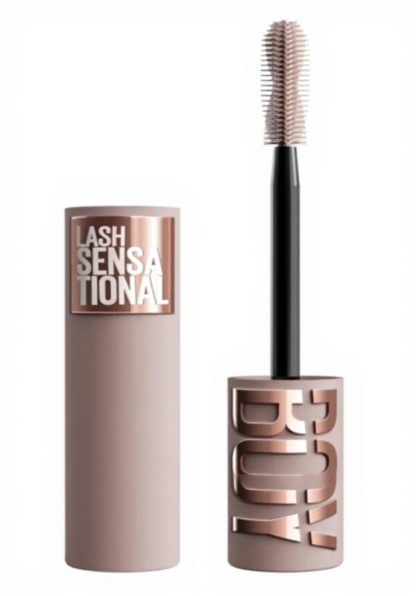 Mascara Volume Maybelline Brosse incurvée Sans transfert