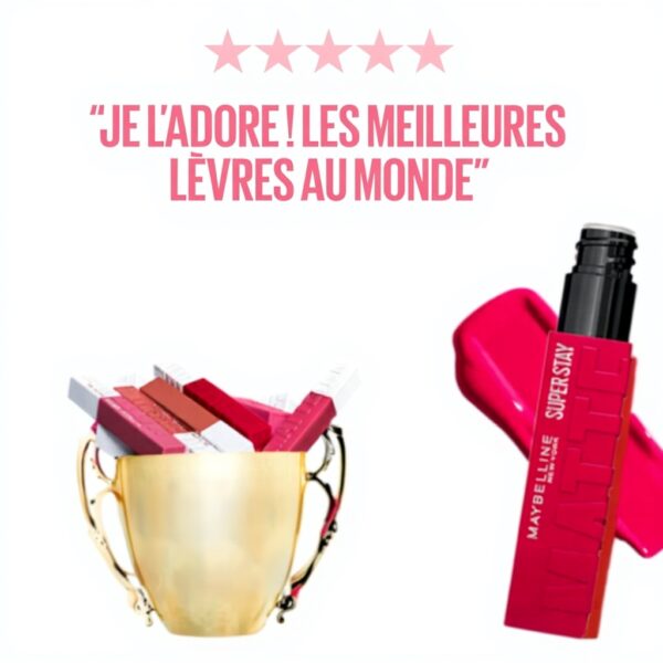 Rouge à lèvres Maybelline 24H Prune Absolue teinte durable