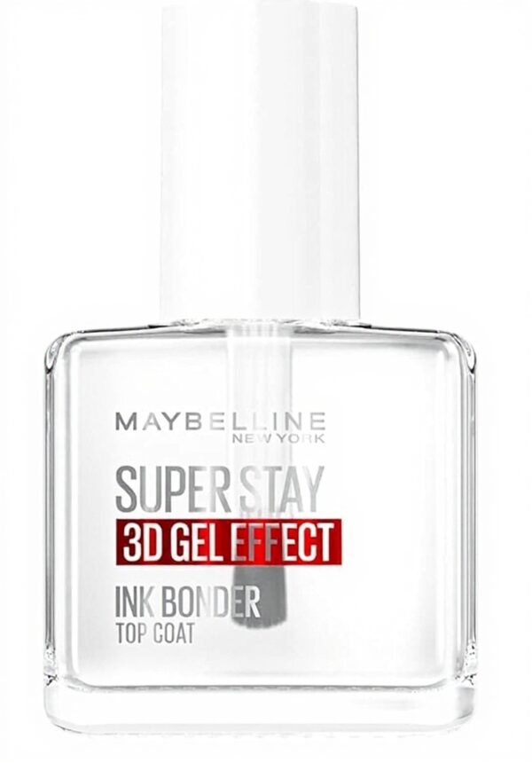Top Coat Effet Gel 3D Maybelline Vernis Soin des Ongles