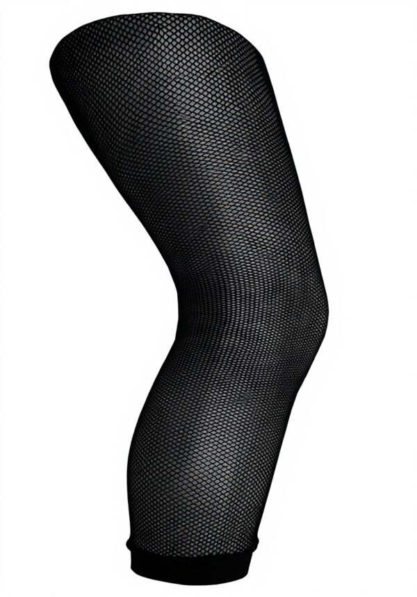 Collants résille sans pieds femme Mysasi London Noir uni