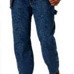 Stonewash Five Star Jean doublé polaire Homme décontracté