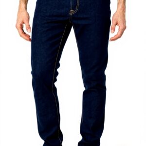 Jean skinny stretch US Polo Assn denim bleu cinq poches