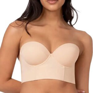 Soutien-gorge sans bretelles Uwdiohq dentelle dos nu-0