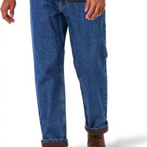 Wrangler Jean 5 Poches doublé Polaire Homme Pantalon