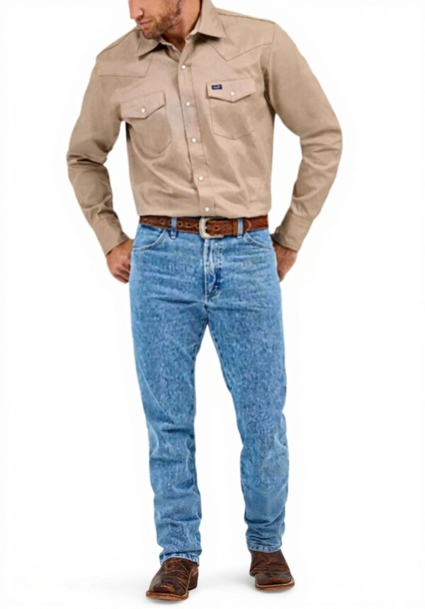 Wrangler Jeans Homme Coupe Cowboy Original Coton