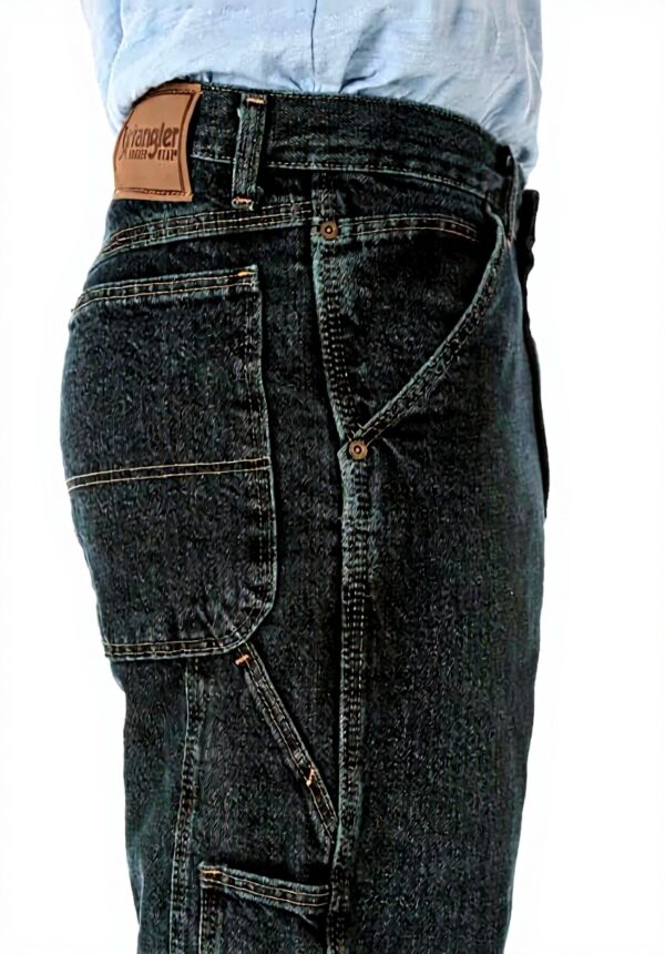 Wrangler Jeans Homme Coupe Décontractée Robuste Indigo